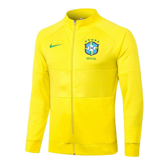 Chaqueta Brasil 2020-21 Amarillo